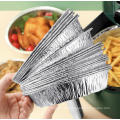 Silver Round Aluminium Foil Container for Baking Cake,BBQ